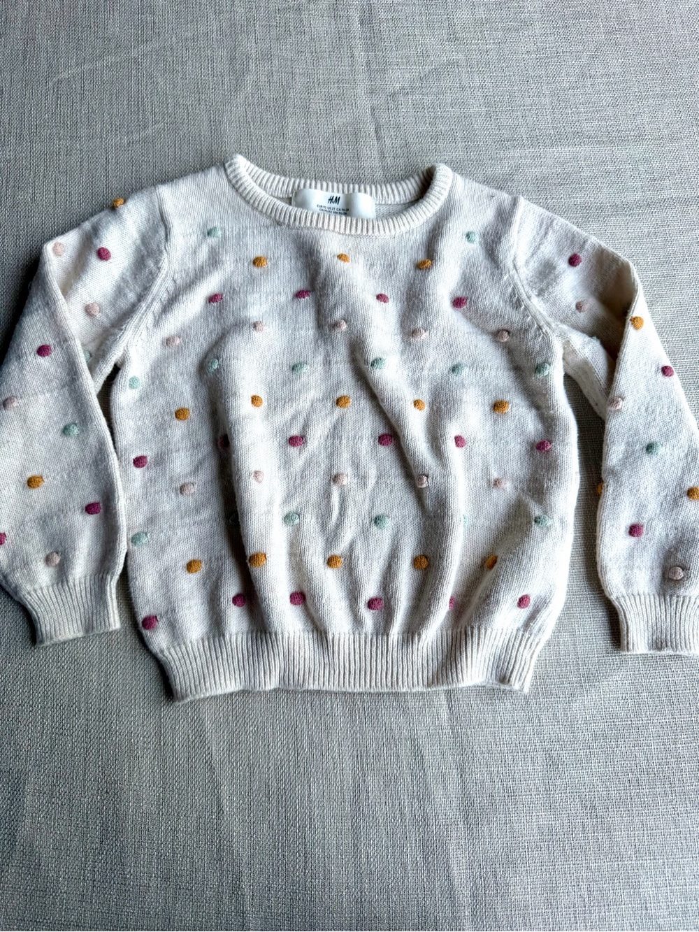 H&M Dot Knit Sweater